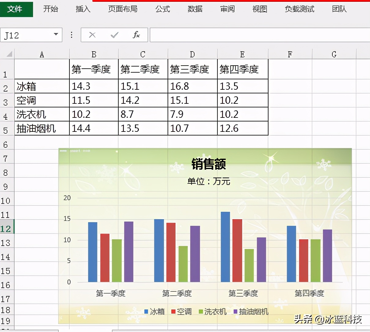 Java 给Excel图表设置背景颜色和背景图片