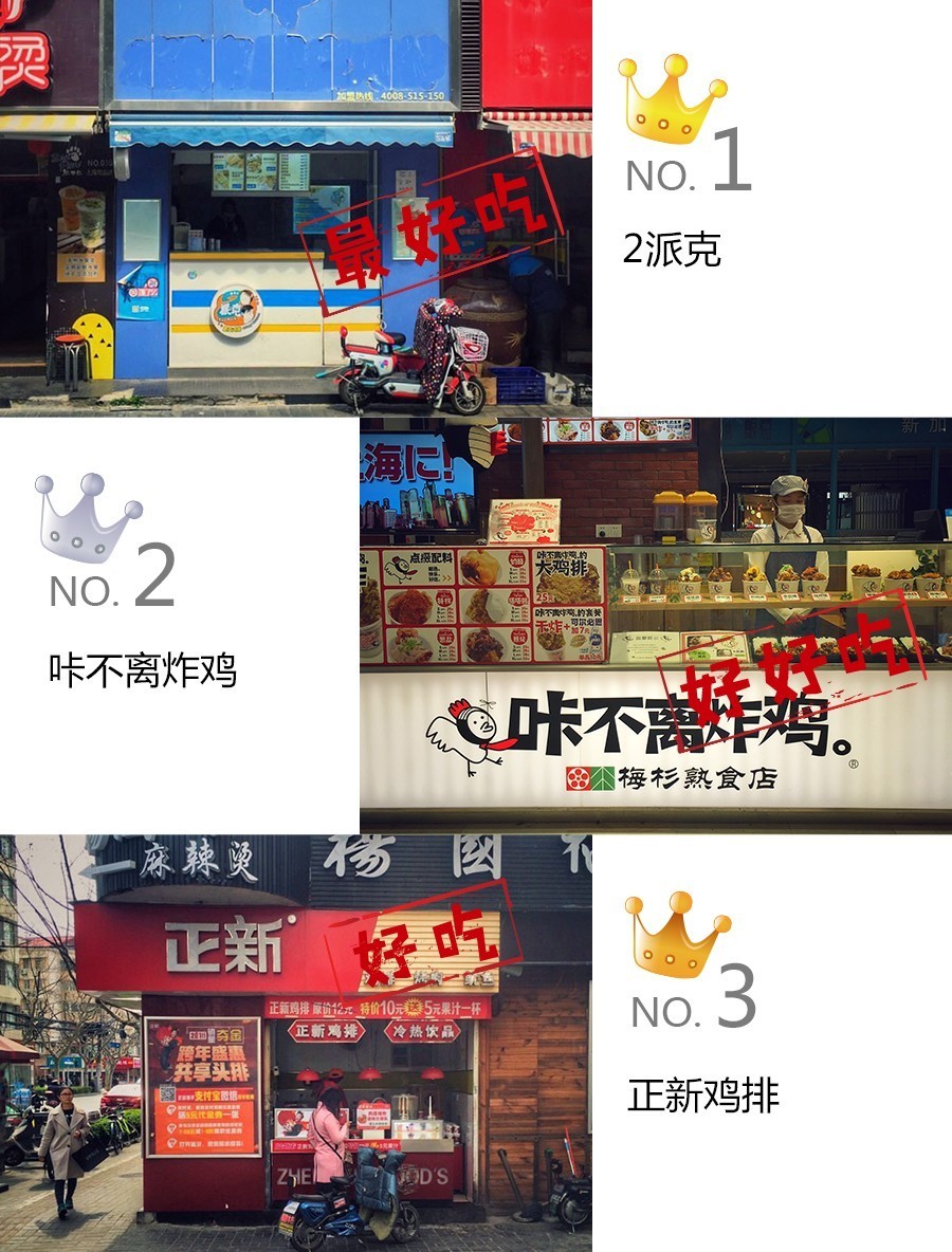 魔都鸡排哪家强，看完这篇就知道