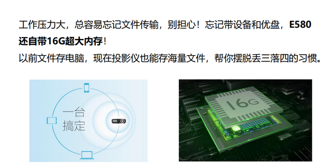 好用的办公投影仪怎么选？明基E580智能投影仪值得入手