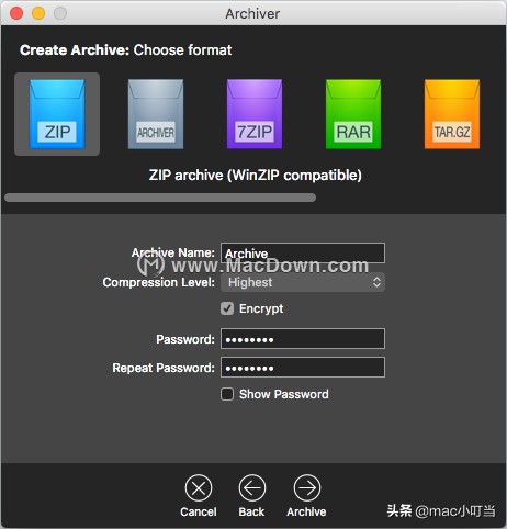 mac好用的解压工具Archiver 3值得被推荐的七大理由你知道吗？