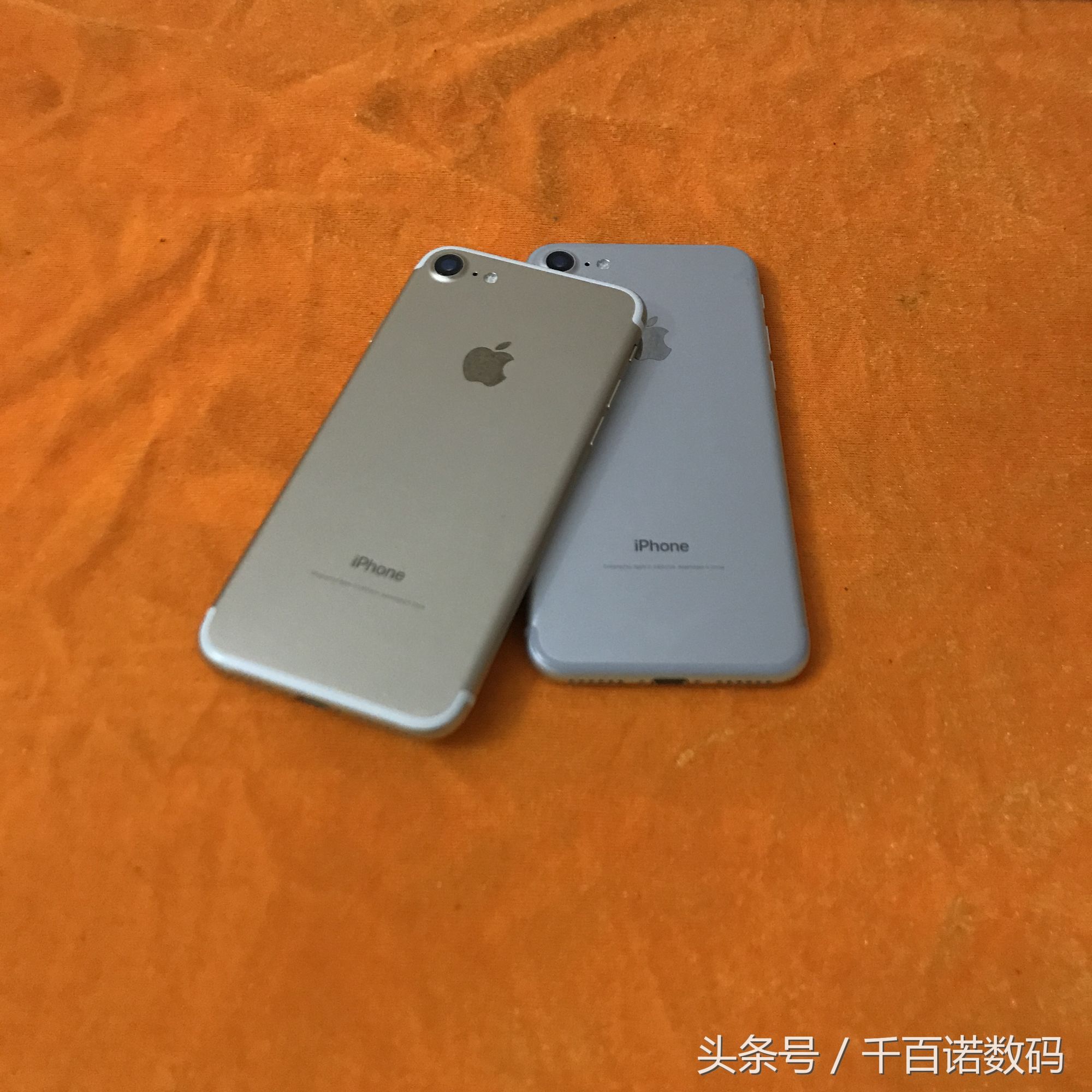 实拍苹果iphone7代四个颜色对比你会如何选择，二手2500左右？