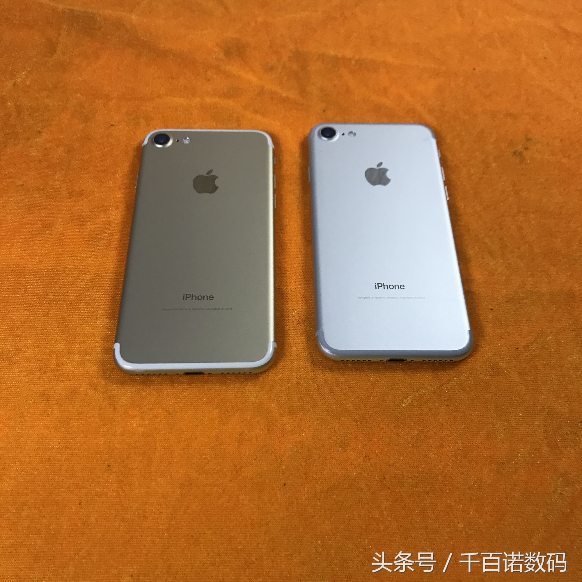 实拍苹果iphone7代四个颜色对比你会如何选择，二手2500左右？