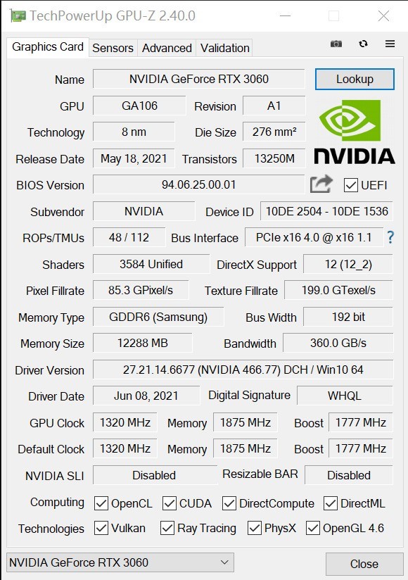 昂达回归高端 RTX 3060神盾显卡评测