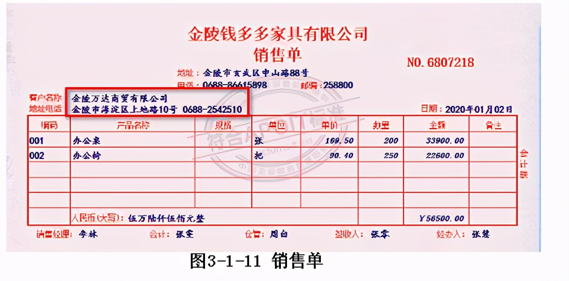 1會計知識:填制記賬憑證