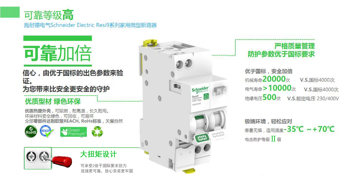 颜值与安全系数双在线的断路器！施耐德电气Resi9系列评测