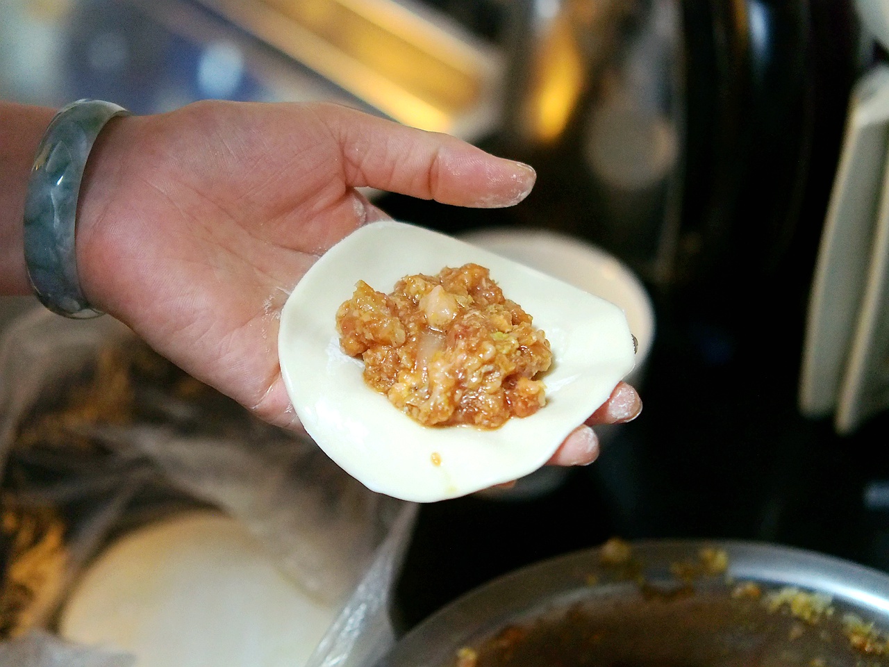 家里吃水饺简单快速的便捷小电器利仁绞肉机